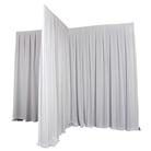 Rideau léger WENTEX P&D Polyester 175g/m² blanc - Dim.(LxH): 3,3x5m 