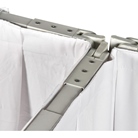 Rideau léger WENTEX P&D Polyester 175g/m² blanc - Dim.(LxH): 3,3x5m 