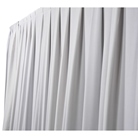 Rideau léger WENTEX P&D Polyester 175g/m² blanc - Dim.(LxH): 3,3x5m 