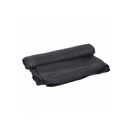 Rideau voile WENTEX P&D 55g/m² noir - Dim.(LxH): 3x3m 