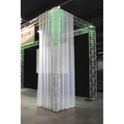 Rideau voile WENTEX P&D 55g/m² blanc - Dim.(LxH): 3x3m 