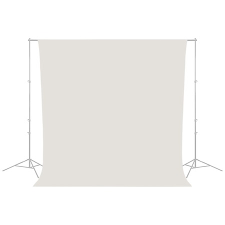 Fond tissu CARUBA Wrinkle Resistant Backdrop - Blanc