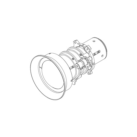 Optique zoom court BARCO G075-095 0,75-0,95:1 pour VP G-Series