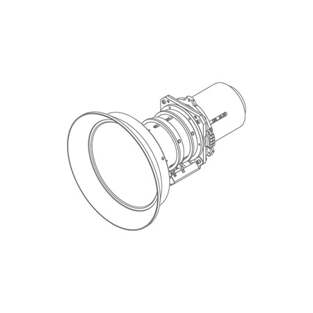 Optique zoom court BARCO GC084-102 0,84-1,02:1 pour VP G-Series G100