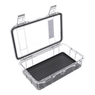 Valise PELI MicroCase M60 Transparente - Dim. int. : 21,6×10,9×6,9cm