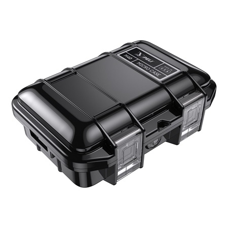 Valise PELI MicroCase M40 Noir - Dim. int. : 15,2×9,7×5,3cm