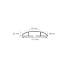 Passage ou protection de câble souple VISO 1 canal 30x15mm - 5m