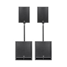 Pack HK Audio Premium PR:O D2 - 2 têtes 12'' + 2 caisson 18'' + mâts