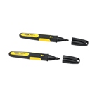 Lot de 2 marqueurs noirs pointe fine Fatmax Stanley