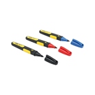 Lot de 3 marqueurs couleurs pointe fine Fatmax Stanley