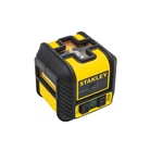 Niveau laser croix Cubix + équerrage Stanley - vert