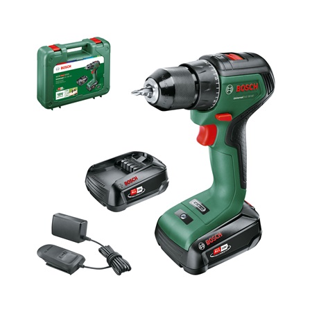 Visseuse Bosch UniversalDrill 18V-60Nm + 2 batteries 2Ah