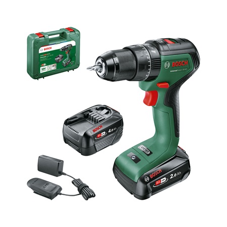 Perceuse Bosch UniversalImpact 18V-60Nm + 2 batteries 2Ah