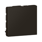 Obturateur Mosaic 2 modules - noir mat