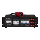 Coffret rackable 32A 5p vers 6 fiches 16A NF, Soca et Harting Briteq