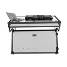 Table DJ UDG Z style en flight case - blanc