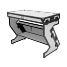 Table DJ UDG Z style en flight case - blanc