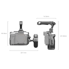 Cage SmallRig 4539 pour hybride SONY Sony Alpha 7R V,7 IV et 7S III 