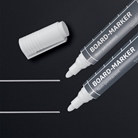 Lot de 2 feutres ou marqueurs effaçable SIGEL blanc 2-3mm