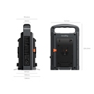 Chargeur double SmallRig 4578 pour 2 Batteries Li-ion ''V-Mount'' 