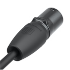Corps de fiche etherCON Cat5e étanche noir NEUTRIK TOP NE8MX-B-TOP