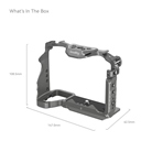 Cage SmallRig 4481 pour hybride SONY Sony Alpha 7R V,7 IV et 7R IV 