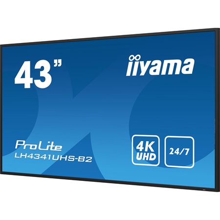 Ecran pour affichage dynamique Led 4K 43'' IIYAMA ProLite LH4341UHS-B2