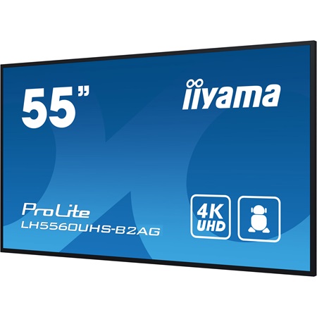 Ecran affichage dynamique Led 4K 54.6'' IIYAMA ProLite LH5560UHS-B2AG 