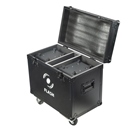 Pack de 2 wash led Flash 19 x 15W RGBW zoom 10° à 60° + flight case 