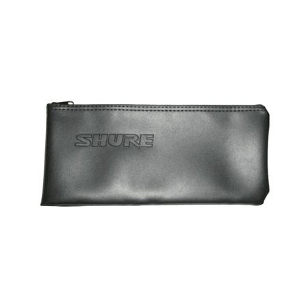 Pochette en cuir pour micro Shure