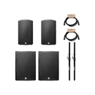 Pack HK Audio Sonar 2 têtes 12'' + 2 caissons 15'' + accessoires