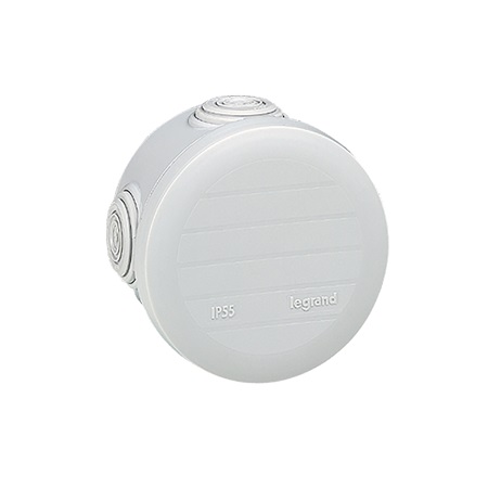 Legrand 92002 - Boîte de dérivation Plexo IP55 grise diam 70mm H45mm