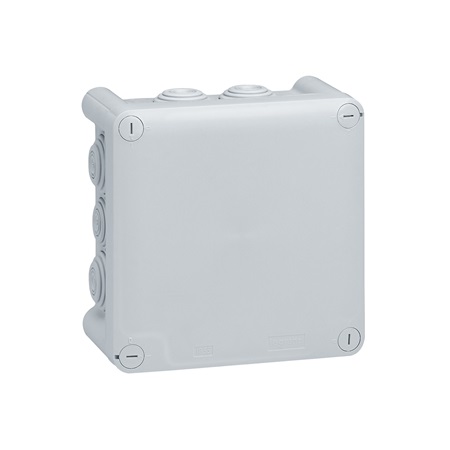 Legrand 92032 - Boîte de dérivation Plexo IP55 grise 130 x 130 x 74mm