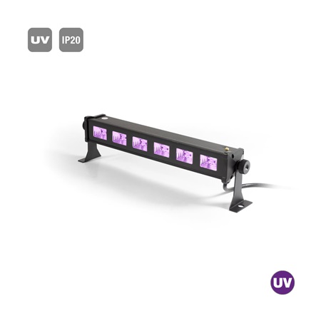 Barre led UV 6 x 3W Flash
