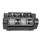 Effet d'animation Spider 8 x 3W led RGBW Flash