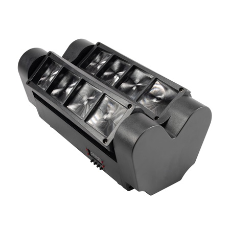 Effet d'animation Spider 8 x 3W led RGBW Flash