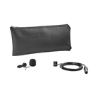 Micro cravate omnidirectionnel noir Shure WL183M - connecteur TA4F
