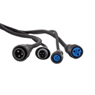 Par led IP65 18 x 10W RGBW avec zoom motorisé 25° à 50° Flash