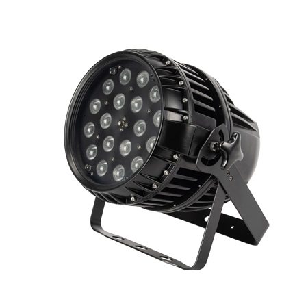 Par led IP65 18 x 10W RGBW avec zoom motorisé 25° à 50° Flash