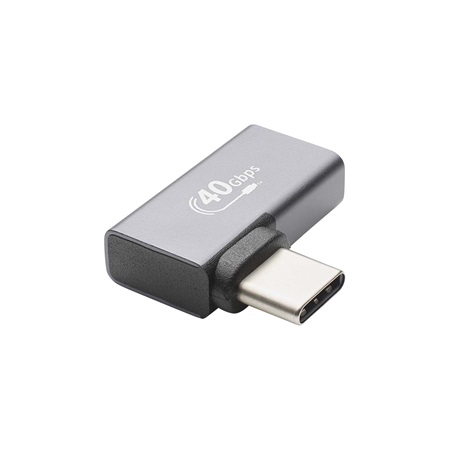 Adaptateur USB 4 coudé mâle/femelle