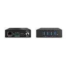 Kit Emetteur/Récepteur HDBaseT 4 USB 3.2 Gen 1 LINDY sur câble Cat 6a