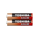Lot de 2 piles Toshiba alcalines LR03 AAA - emballage shrink