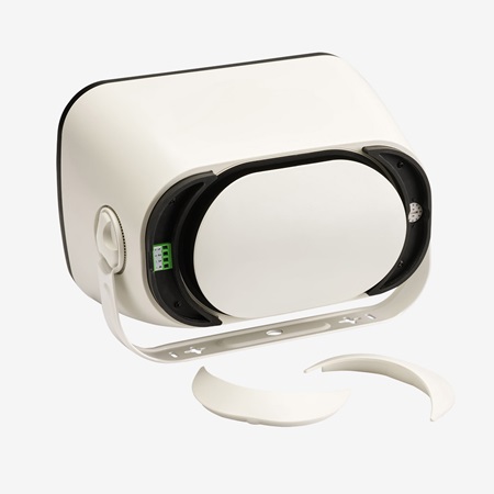Enceinte murale IP65 5'' + 1'' 40W ONDE540 blanche Audiophony PA