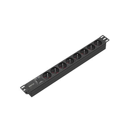 Bloc multiprises rackable 8 prises Nf + parasurtenseur Be1st PRO