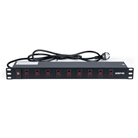 Dispatch rackable 10 prises NF sur 5 interrupteurs Be1ST PRO
