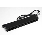 Dispatch rackable 10 prises NF sur 5 interrupteurs Be1ST PRO
