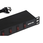 Dispatch rackable 10 prises NF sur 5 interrupteurs Be1ST PRO