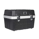 Valise mallette ABS BLACKCASE Microphone Case pour 12 micros
