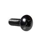 Lot de 20 vis M5 16mm noires à tête cruciformes pour rack BLACKCASE
