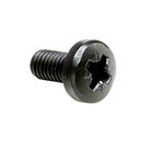 Lot de 8 vis M5 16mm noires à tête cruciformes pour rack BLACKCASE